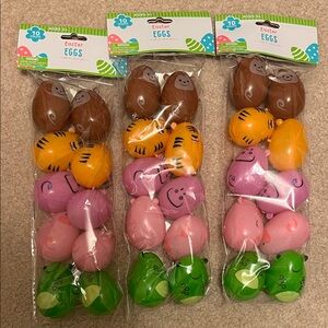 Target Easter Eggs Set - Brown, Orange, Pink, Green